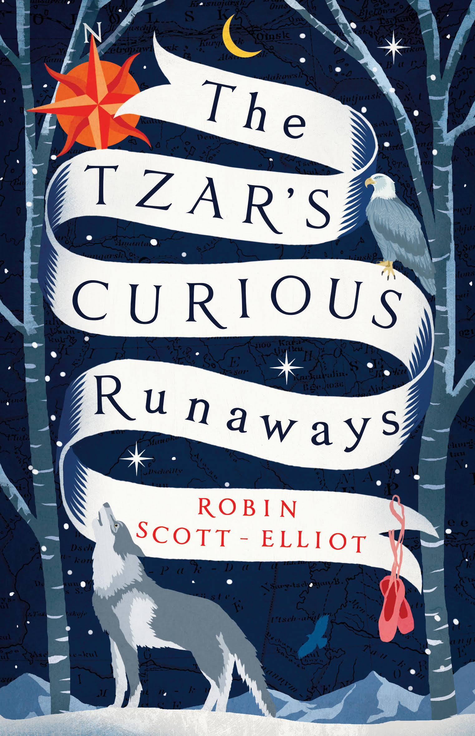 The Tzar's curious runaways book cover by Robin Scott-Eliot